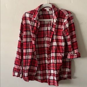 Women’s red flannel h&m
